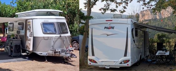 Location emplacement camping car Tautavel